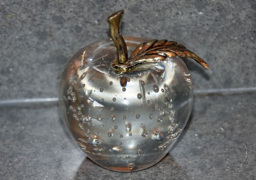 Silvestri glass with bubbles - glass,