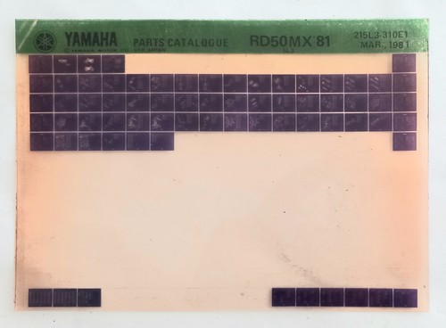 Yamaha rd50mx 5l3 spare - yamaha, 81