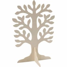 Single Large 3D Wooden Tree