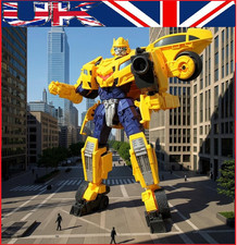 45cm Large Transformer Bumblebee Leader Model Action Figure Robot Decepticon Toy