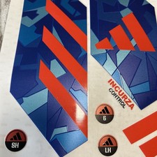 Adidas Cricket bat sticker (replica) 3d Rubber Embossed