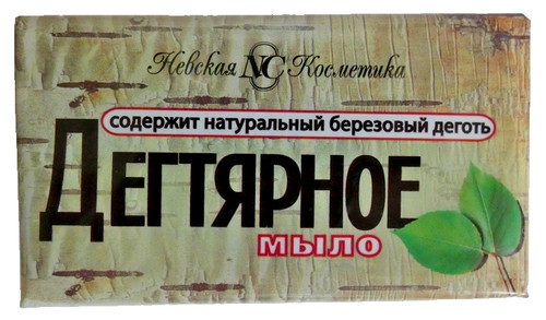 Natural russian birch tar soap - birch,