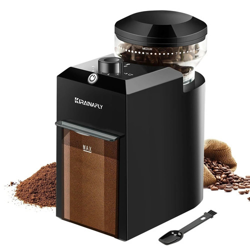 Electric burr coffee grinder - electric,
