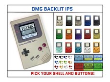 Nintendo Game Boy Original DMG V5 PRO IPS Backlight System PICK YOUR COLOR!