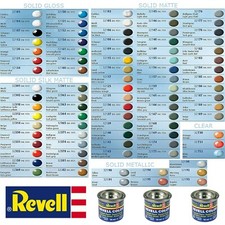 Revell 14ml Enamel Paint Jar - Full Range - Enamel Color