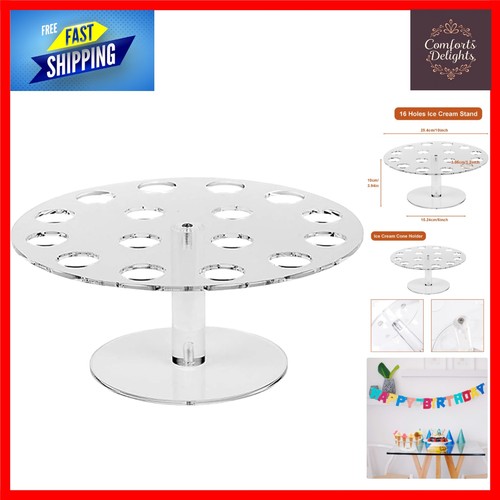 Elegant acrylic hole ice - acrylic, 16-hole