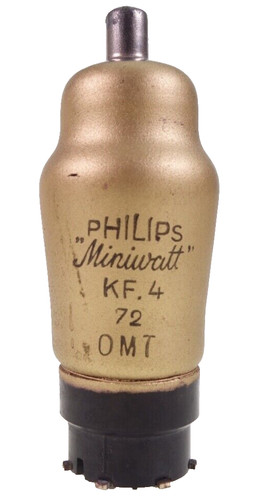 Kf4 philips radio tube - philips,
