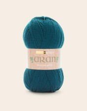 Sirdar Hayfield BONUS ARAN WITH WOOL Knitting Wool Yarn 400g - 769 Kingfisher