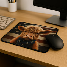  Highland Cow Mouse Mat | Cute