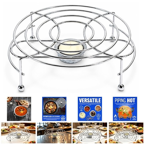 Single food dish warmer - single,