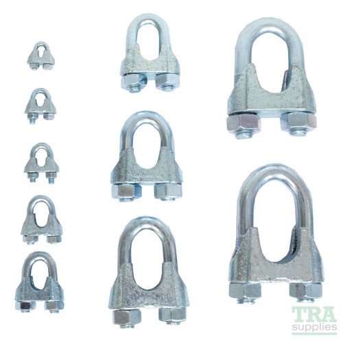 Heavy duty wire rope grips - heavy,