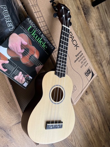Soprano ukulele pack including - ukulele,