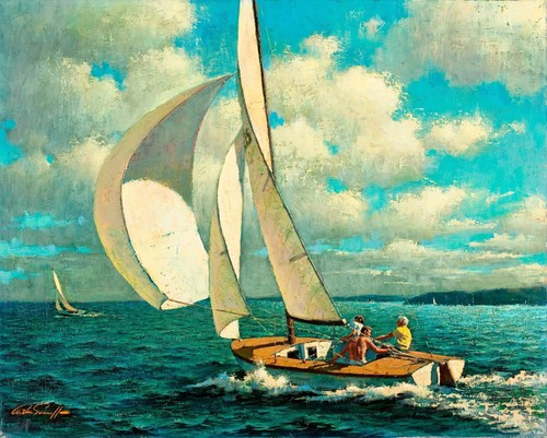 Arthur sarnoff threshing along - arthur,