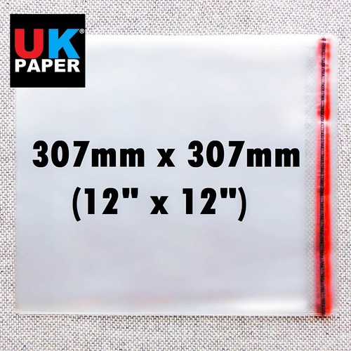 Clear cello display bags self - clear,