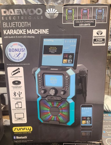 Daewoo bluetooth karaoke - daewoo,