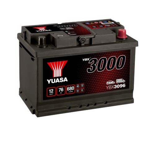 Yuasa car battery ybx3096 12v - car,