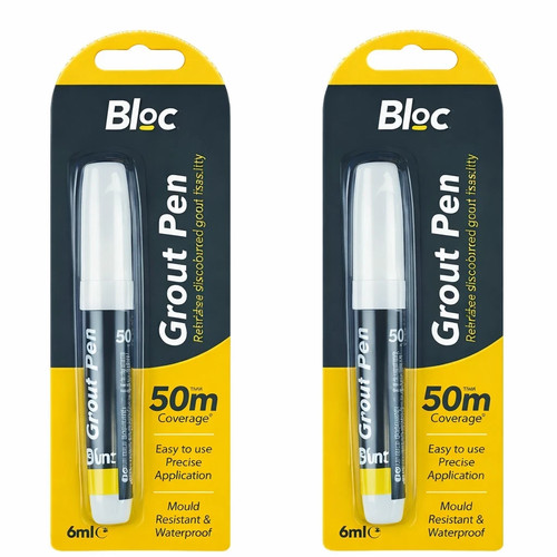 Tile grout whitening pen - grout,