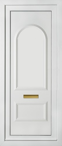 White full height upvc - white,