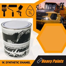 Case Digger Tan Yellow Excavator Paint  Endurance Enamel Paint 1 Litre Tin