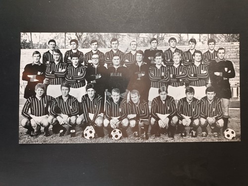 Advertising card milan balls - card,