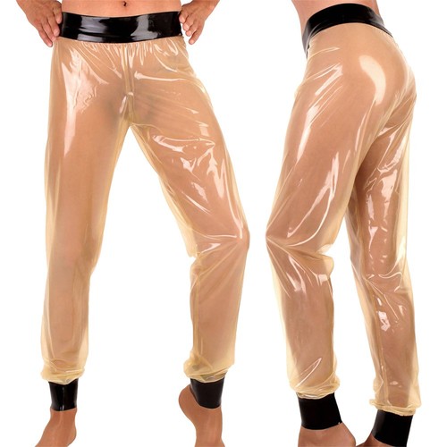 Transparent latex mens - latex,