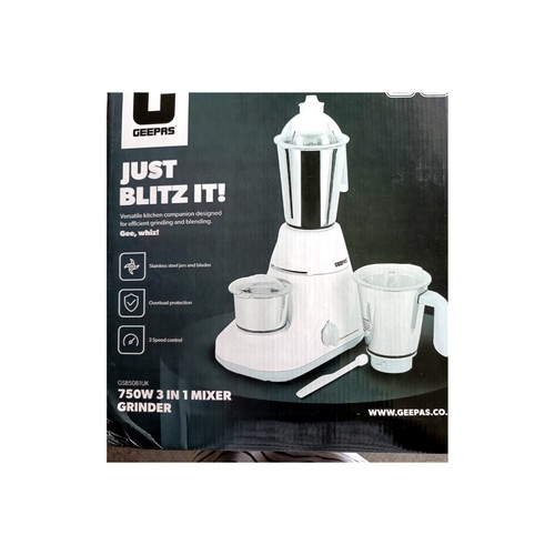Geepas 750w 1 mixer - 750w, 3-in-1
