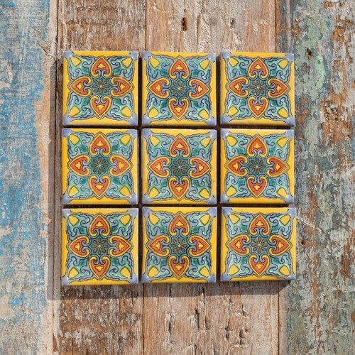 Ceramic mexican tiles - x,