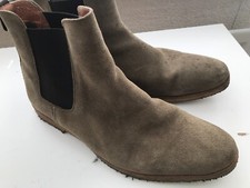 Rare religion men's Chelsea riding boots, suede, crepe soles, size 9,beatle boot