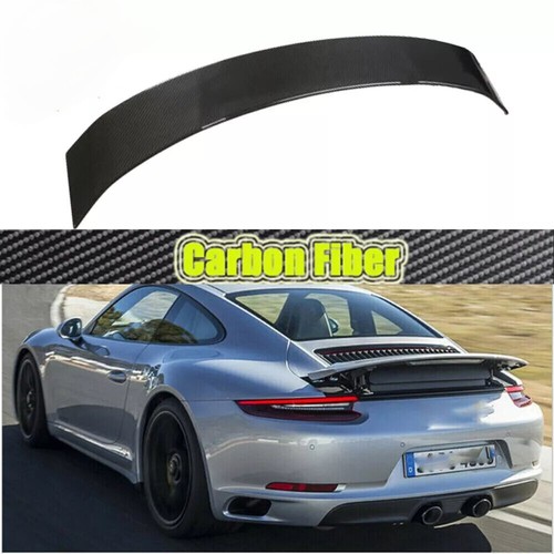 Real carbon rear - rear, spoiler