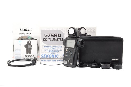 Near mint sekonic l 758d - [near, l-758d