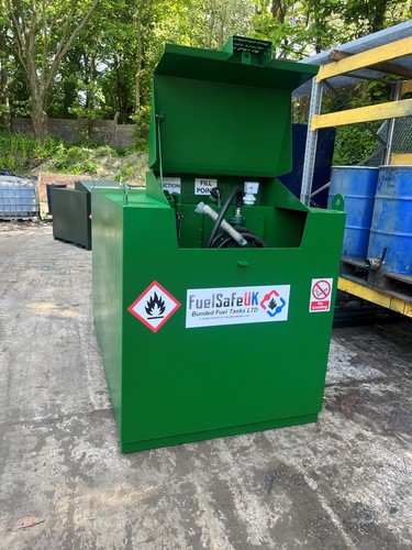 000 litre steel - steel, bunded