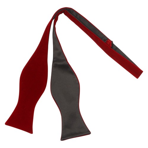 Dark red velvet self - red,