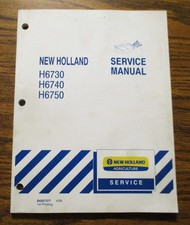 New Holland H6750 H6740 H6730 Mower Conditioner Service Repair Manual Original!