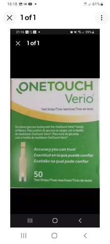 Verio one touch blood -  verio,