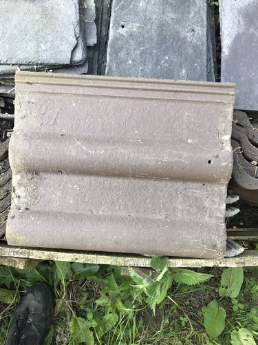Double roman roof tiles - roof, x