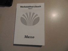 Daewoo Musso Workshop Manual