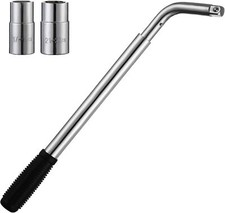 17 19 21 23mm Extendable Wheel Telescopic Car Van Brace Socket Tyre Nut Wrench