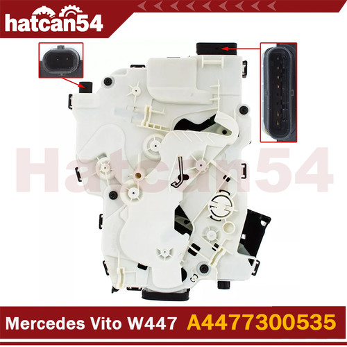Pin sliding door lock - 6+2,