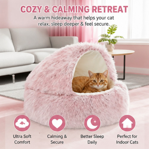 Plush faux fur dog - faux,