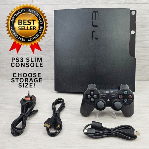 Sony ps3 slim console full - ps3,