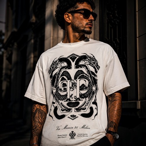 Philipp plein graphic shirt - philipp,