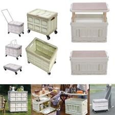 Folding Storage Box Trolley
