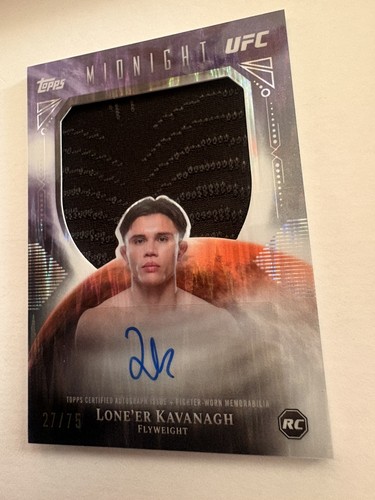 2026 topps midnight - midnight, ufc