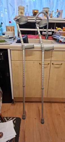 Pair elbow crutches - elbow, brand