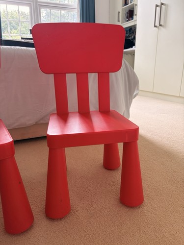 Ikea mammut kids chairs - 2, x