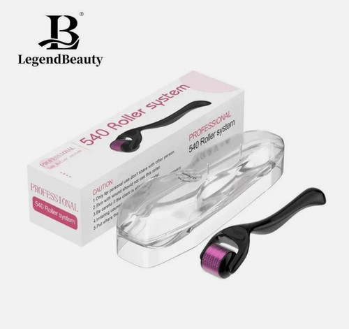 Derma skin roller 540 titanium