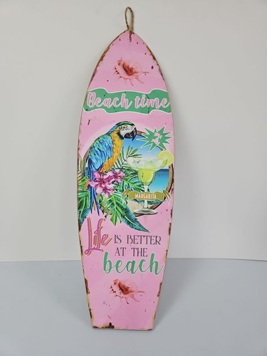 Wooden surfboard wall - wooden,