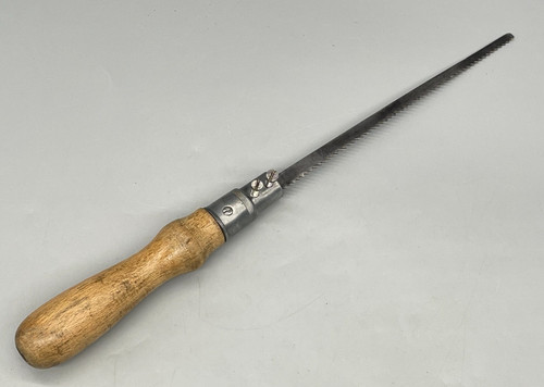 Vintage wood pad saw handle - pad,