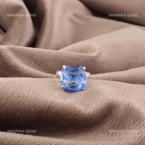Cushion tanzanite stone art - stone,