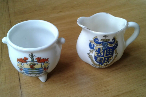 Pair vintage porcelain - pair,
